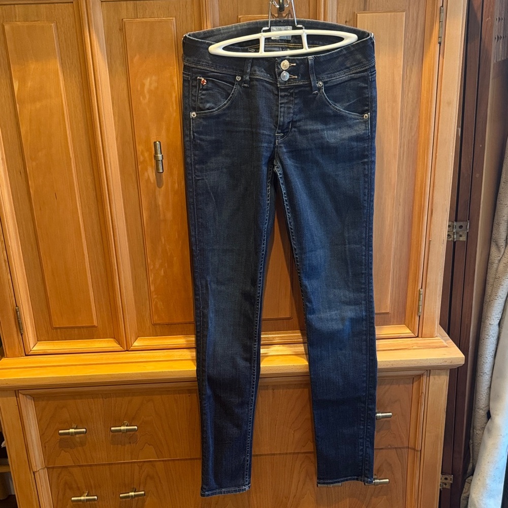 Hudson Jeans Women's Dark Indigo Skinny Jeans